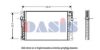 AKS DASIS 222070N Condenser, air conditioning